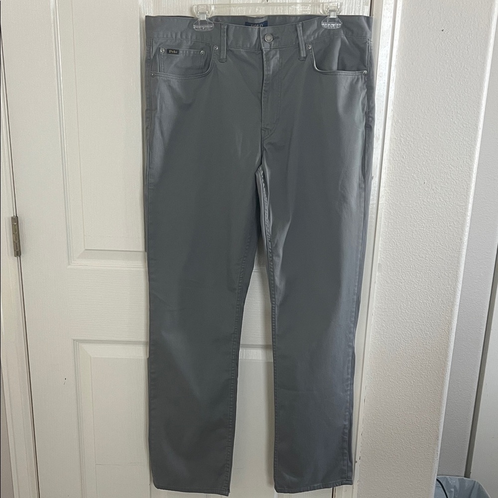 Polo by Ralph Lauren Men's Straight Jeans in Charcoal